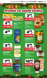 Gazetka promocyjna Netto - Artykuły spożywcze - Gazetka - ważna od 23.12 do 23.12.2023 - strona 15 - produkty: Lubella, Majonez, Sałatka, Ketchup, Makaron, Krakus, Sos, Ser, Kuchnia Staropolska, Ogórki konserwowe, Bell, Kuchnia, Bulion, Winiary, Pasztet, Sałatka warzywna, Lion, Sałat, Bella, Heinz