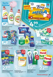 Gazetka promocyjna Auchan - 25 Urodziny #3 Hipermarkety - Gazetka - ważna od 13.05 do 13.05.2021 - strona 35 - produkty: Domestos, Rum, Gin, Cif, Do mycia naczyń, Papier, Finish, Tablet, Proszek do prania, Persil, Płyn do mycia naczyń, Papier toaletowy, Mleczko, Aloe vera, Ręcznik, Rolki, Fairy, Płyn do mycia, Zmywarki, Fa