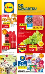 Gazetka promocyjna Lidl - GAZETKA - Gazetka - ważna od 12.09 do 12.09.2021 - strona 1 - produkty: Mięso mielone, Warzywa, Por, Gra, Warzywa i owoce, Coca-Cola, Disney, Winogrona, Owoce, Wino, Mięso