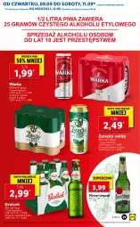 Gazetka promocyjna Lidl - GAZETKA - Gazetka - ważna od 12.09 do 12.09.2021 - strona 29 - produkty: Warka, Pilsner Urquell