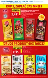 Gazetka promocyjna Lidl - GAZETKA - Gazetka - ważna od 12.09 do 12.09.2021 - strona 36 - produkty: Ser, Czekolada, Rurki, Deser, Fa