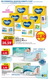 Gazetka promocyjna Lidl - GAZETKA - Gazetka - ważna od 12.09 do 12.09.2021 - strona 49 - produkty: Wełna, Bebiko, Chusteczki, Dzieci, Mleko