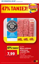 Gazetka promocyjna Lidl - GAZETKA - Gazetka - ważna od 12.09 do 12.09.2021 - strona 7 - produkty: Mięso mielone, Por, Mięso