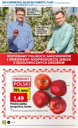 Gazetka promocyjna Lidl - GAZETKA - Gazetka - ważna od 12.09 do 12.09.2021 - strona 8 - produkty: Warzywa, Por, Owoce, Jabłka