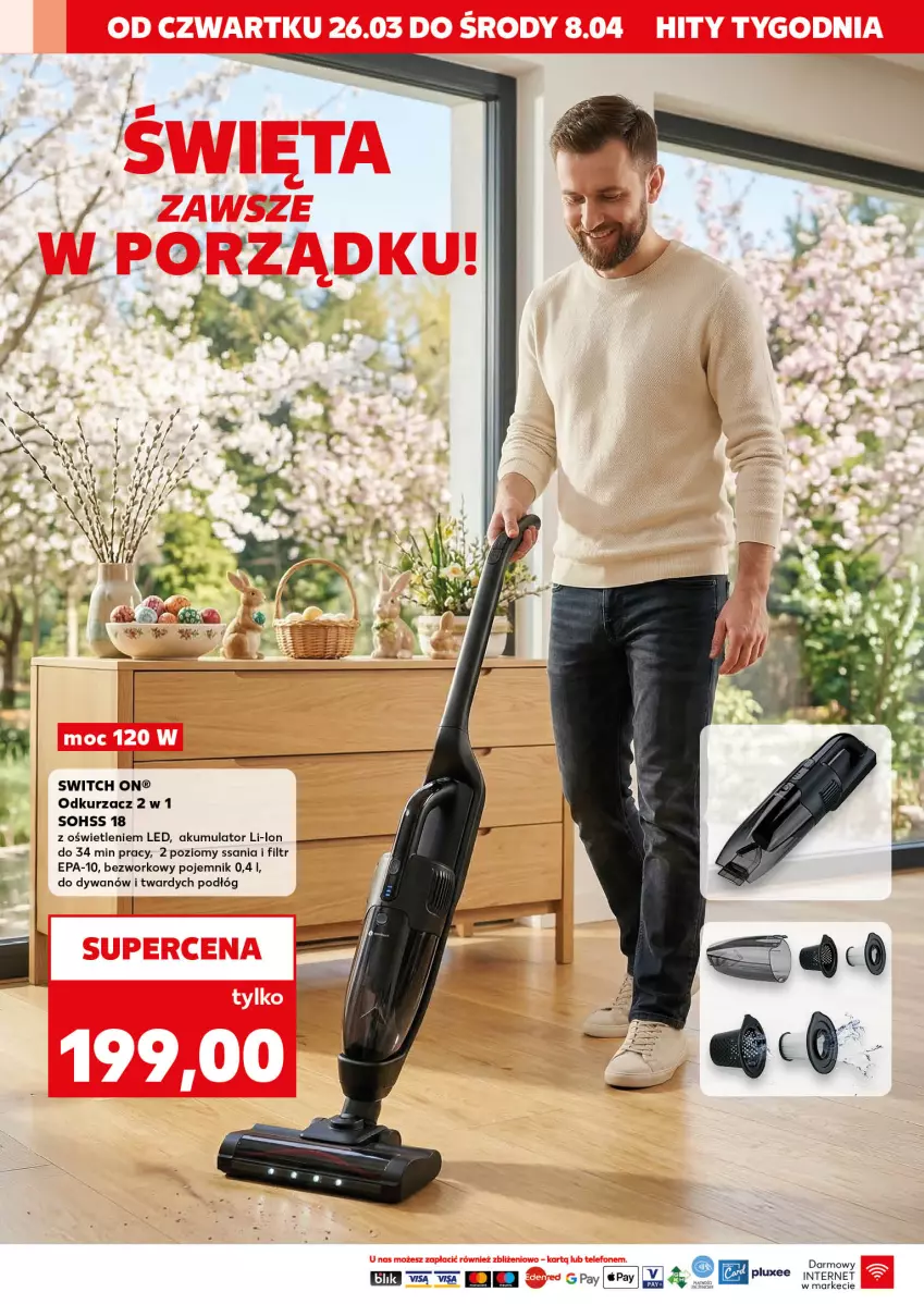 Gazetka promocyjna Kaufland - Kaufland - ważna 26.03 do 08.04.2026 - strona 2 - produkty: Akumulator, Dywan, Odkurzacz, Pojemnik