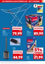 Gazetka promocyjna Kaufland - Kaufland - Gazetka - ważna od 08.04 do 08.04.2026 - strona 3 - produkty: Por, Mop, Rama, Szczotka, Vileda, Wkład do mopa, Wiadro, Suszarka, Szczotka do WC