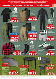 Gazetka promocyjna Kaufland - Kaufland - Gazetka - ważna od 08.04 do 08.04.2026 - strona 7 - produkty: Parkside, Ser, Gin, Sneakersy, Buty, Stół, Karp, Kosz, Parasol, Koszula, Kamizelka, Spodnie, Ogród, Bokserki, Korba