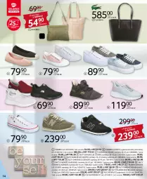 Gazetka promocyjna Selgros - Katalog Tekstylia - Gazetka - ważna od 16.03 do 16.03.2022 - strona 14 - produkty: Torebka, Buty, Plecak, Lacoste