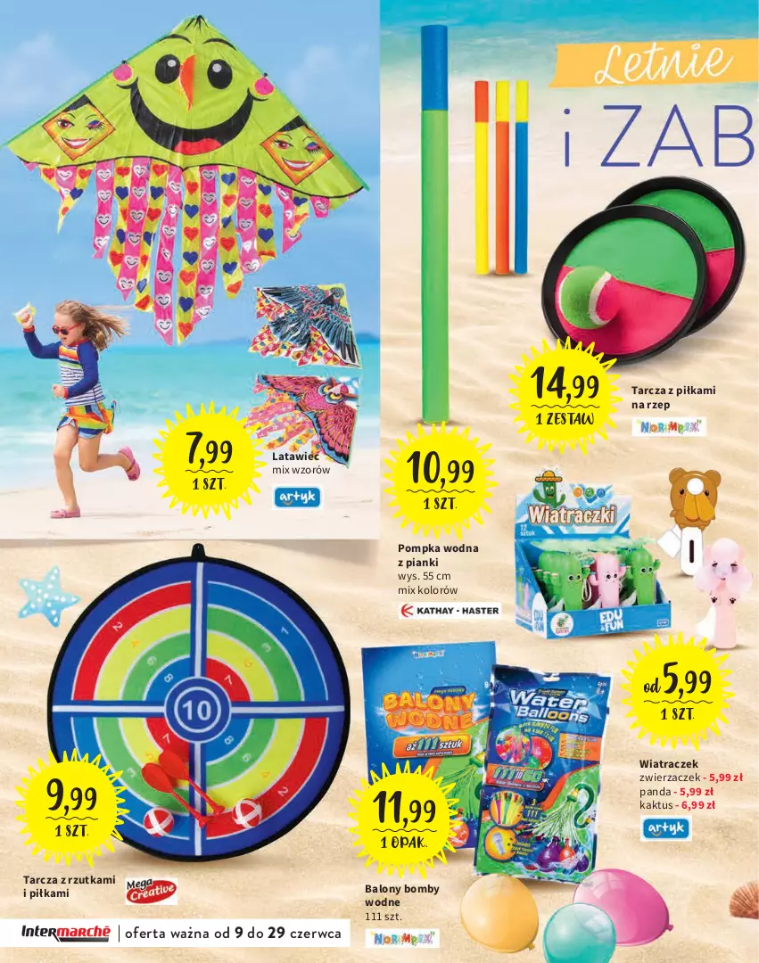 Gazetka promocyjna Intermarche - Festiwal okazji - ważna 09.06 do 29.06.2022 - strona 8 - produkty: Balony, Kaktus, Panda, Pompka