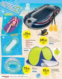 Gazetka promocyjna Intermarche - Festiwal okazji - Gazetka - ważna od 29.06 do 29.06.2022 - strona 6 - produkty: Materac, Tera, Pompka, Torba, Fotel, Parawan plażowy