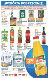 Gazetka promocyjna E Leclerc - Gazetka - ważna od 16.09 do 16.09.2023 - strona 3 - produkty: Piwo, Piec, Sok, Mus, Koc, Kasztelan, Coca-Cola, Tera, Pilsner Urquell, Fortuna, Carlsberg, Lipton, Napój gazowany, Tymbark, Syrop, Oshee, Woda mineralna, Kubuś, Woda, Okocim, Napój, Cisowianka, Herbapol, Lech Premium, Fa