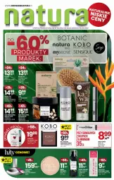 Gazetka promocyjna Drogerie Natura - Gazetka Drogerie Natura - Gazetka - ważna od 10.04 do 10.04.2022 - strona 1 - produkty: Woda perfumowana, Makijaż, Ser, Rum, Por, Perfum, Szczotka, KOBO, Tera, Tusz, Serum, Puder prasowany, Puder, Peeling, Woda, Maska, Zwierzęta