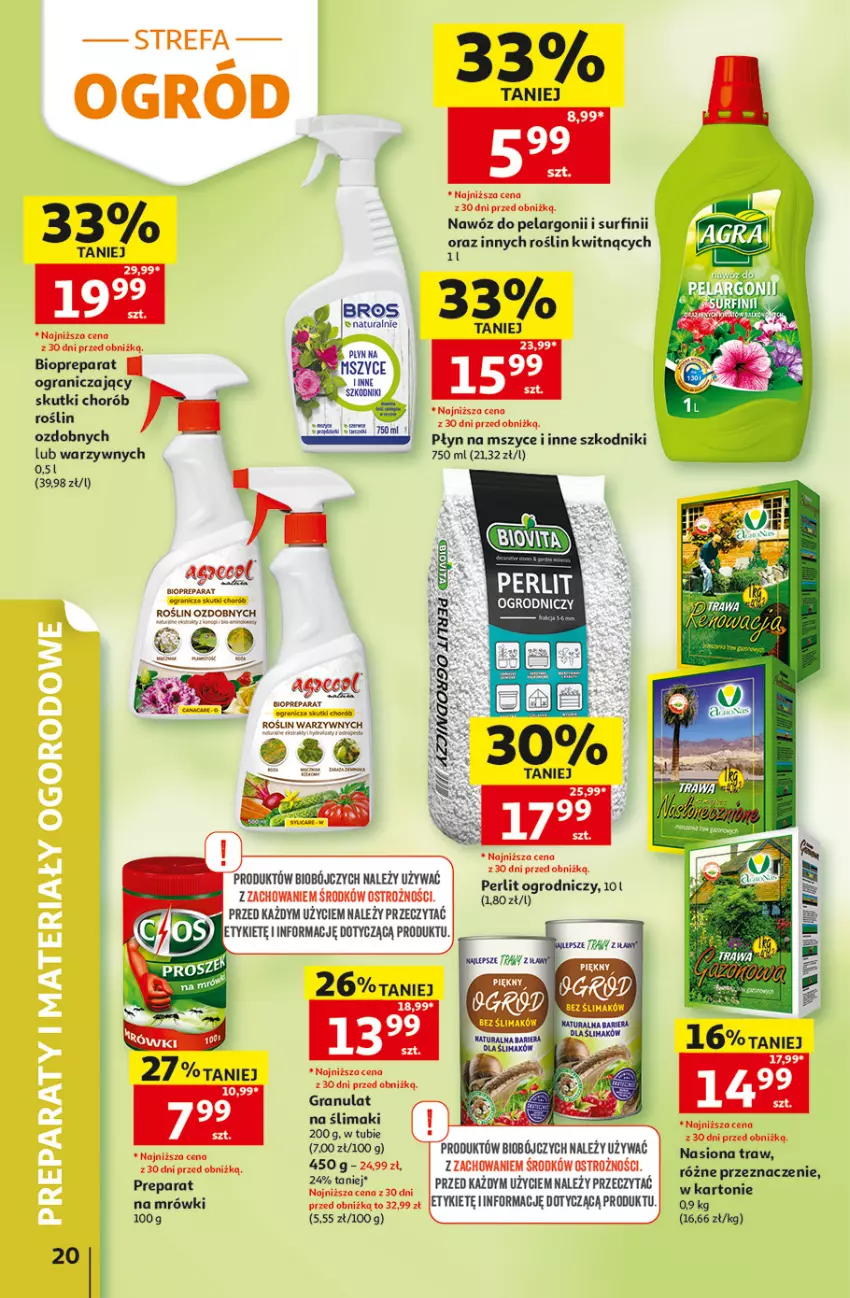 Gazetka promocyjna Auchan - 30 Lat Hipermarket - ważna 07.05 do 13.05.2026 - strona 20 - produkty: Fa, Gra, Nawóz, Ogród, Surf