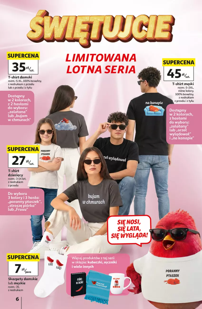 Gazetka promocyjna Auchan - 30 Lat Hipermarket - ważna 07.05 do 13.05.2026 - strona 6 - produkty: Dzieci, Karp, Por, T-shirt