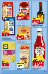 Gazetka promocyjna Auchan - 30 Lat Hipermarket - Gazetka - ważna od 13.05 do 13.05.2026 - strona 29 - produkty: Ketchup, Koncentrat pomidorowy, Makaron, Ryż, Rum, Ryż parboiled, Melvit, Płatki owsiane, Lack, Przyprawa w płynie, Cenos, Pudliszki, Maggi, Olma, Heinz
