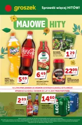 Gazetka promocyjna Groszek - Gazetka - ważna od 16.05 do 16.05.2023 - strona 1 - produkty: Piwa, Sos, Gra, Sałat, Kamis, Groszek