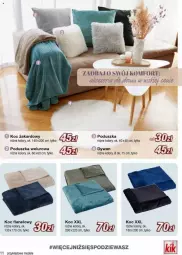 Gazetka promocyjna Kik - Gazetka - ważna od 15.09 do 15.09.2024 - strona 3 - produkty: Koc, Poduszka, Dywan