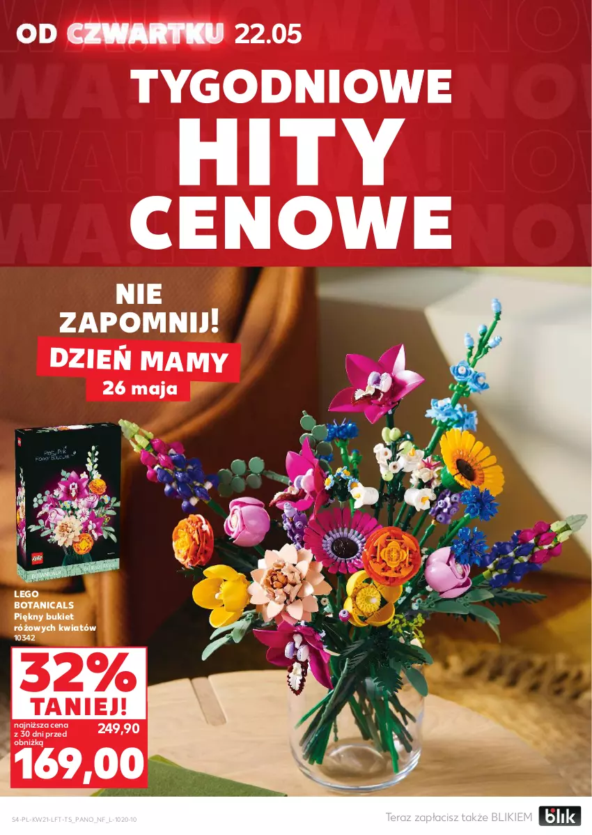 Gazetka promocyjna Kaufland - Gazetka tygodnia - ważna 22.05 do 28.05.2025 - strona 4 - produkty: Bukiet, LEGO, Tera