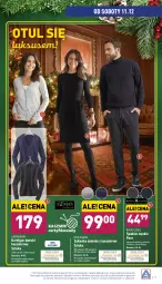 Gazetka promocyjna Aldi - Katalog Moda i Dom - Gazetka - ważna od 12.12 do 12.12.2021 - strona 11 - produkty: Kardigan, Spodnie, Sukienka, Fa