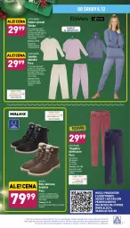 Gazetka promocyjna Aldi - Katalog Moda i Dom - Gazetka - ważna od 12.12 do 12.12.2021 - strona 9 - produkty: Sweter, Gin, Buty, Wełna, Spodnie, Pocopiano, Fa