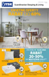 Gazetka promocyjna Jysk - Oferta tygodnia - Gazetka - ważna od 22.02 do 22.02.2022 - strona 2 - produkty: Koc, Gin, Stół, Regał, Krzesło, Aksam, Siedzisko, Poduszka, Meble