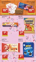 Gazetka promocyjna Delikatesy Centrum - Franczyza DC07 Czwartek - Gazetka - ważna od 18.02 do 18.02.2026 - strona 29 - produkty: Ciastka, Cukier, Raffaello, 7 Days, Rogal, Czekolada, E. Wedel, Cukierki, Kakao, Haribo, Oreo, Fa