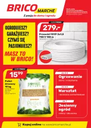 Gazetka promocyjna Bricomarche - Gazetka - Gazetka - ważna od 18.09 do 18.09.2021 - strona 1 - produkty: Przewód, Ogrzewanie, Pellet, Garaż, Ogród
