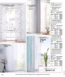Gazetka promocyjna Bonprix - Jesienne nowości - Gazetka - ważna od 15.03 do 15.03.2022 - strona 90 - produkty: Zasłona, Firana, Szyna, Woal, Listwa
