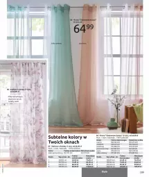 Gazetka promocyjna Bonprix - Jesienne nowości - Gazetka - ważna od 15.03 do 15.03.2022 - strona 91 - produkty: Zasłona, Mars, Firana