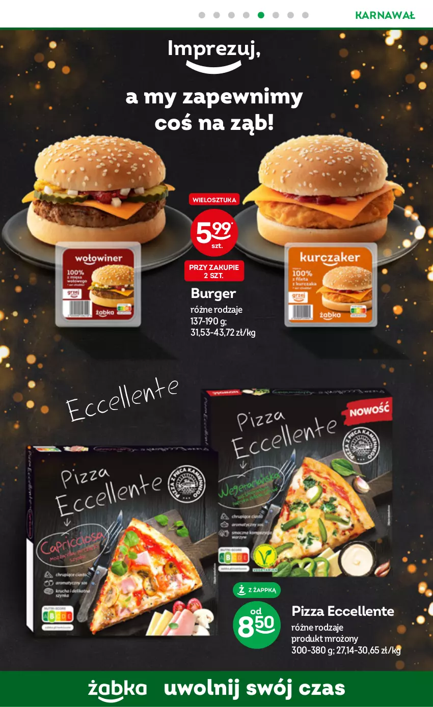 Gazetka promocyjna Żabka - ważna 04.01 do 10.01.2023 - strona 8 - produkty: Burger, Pizza