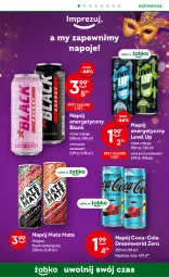 Gazetka promocyjna Żabka - Gazetka - ważna od 10.01 do 10.01.2023 - strona 4 - produkty: Gin, Gra, Napój energetyczny, Coca-Cola, Napoje, Lack, Napój