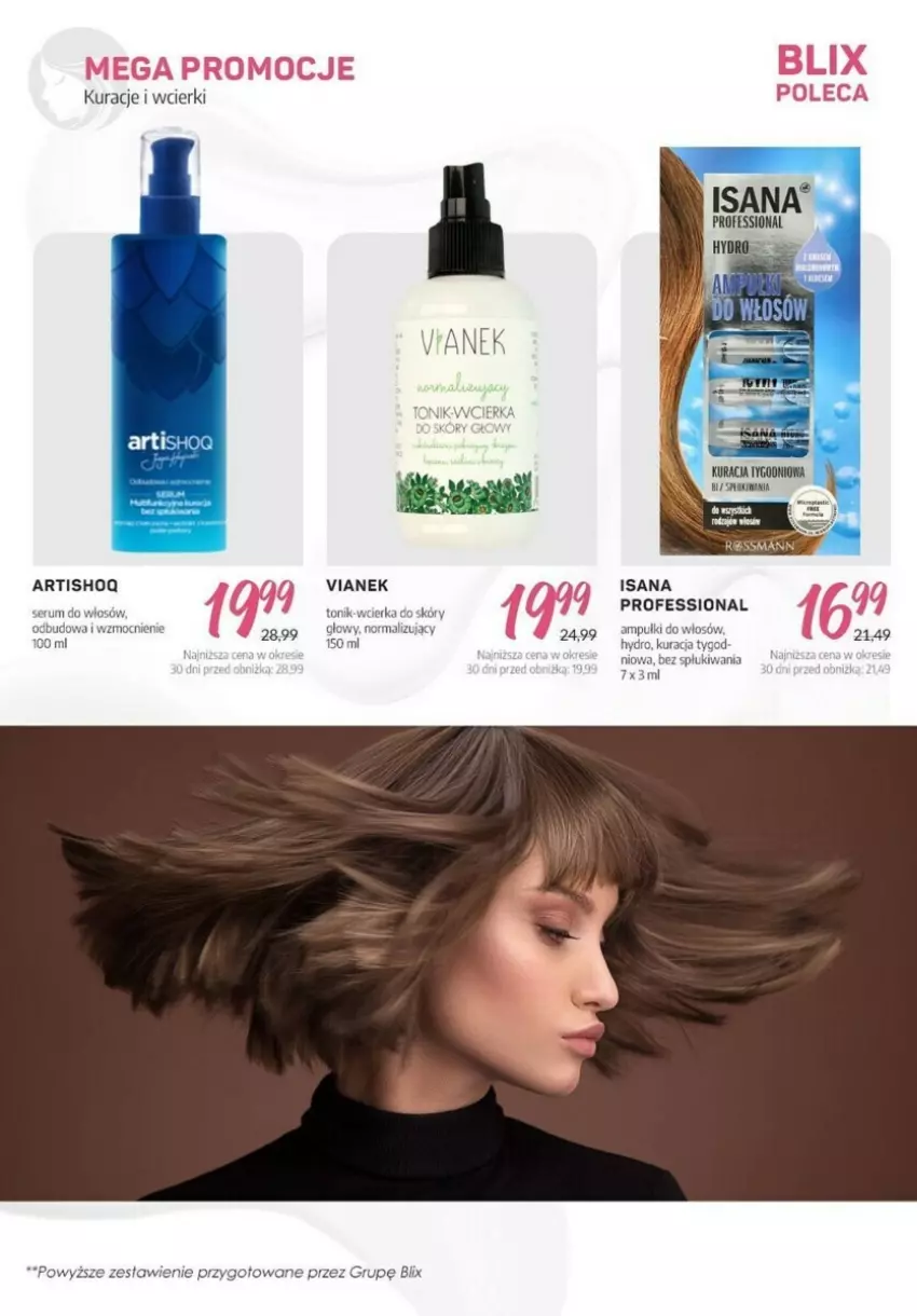 Gazetka promocyjna Rossmann - ważna 21.10 do 28.10.2023 - strona 6 - produkty: Isana, Rum, Ser, Serum, Serum do włosów, Tonik