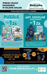 Gazetka promocyjna Biedronka - Okazje tygodnia od 20.02 - Gazetka - ważna od 08.03 do 08.03.2023 - strona 32 - produkty: Rum, Koc, Rama, Kosz, Puzzle, Tran, , Wkręt, Akumulator