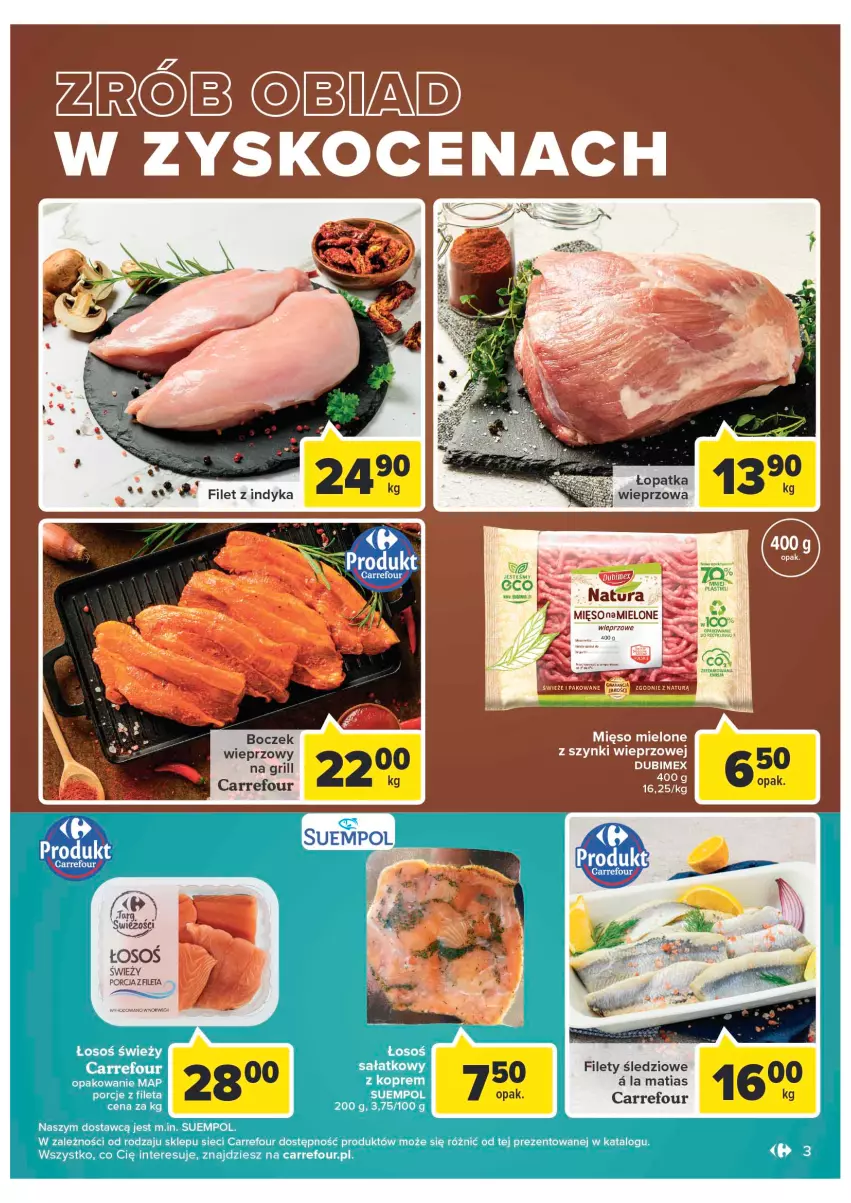 Gazetka promocyjna Carrefour - Gazetka Targ świeżości - ważna 19.07 do 25.07.2022 - strona 3 - produkty: Boczek, Grill, Koc, Mięso, Mięso mielone, Por