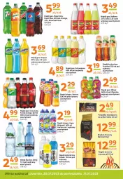 Gazetka promocyjna Gama - Gazetka Gama - Gazetka - ważna od 20.07 do 20.07.2024 - strona 10 - produkty: Sok, Gra, 7up, Pepsi max, Węgiel drzewny, Grappa, Mirinda, Pepsi, Schweppes, Hellena, Napój izotoniczny, Oshee, Fanta, Woda, Grill, Sprite, Napój, Brykiet drzewny, Hortex, Fa