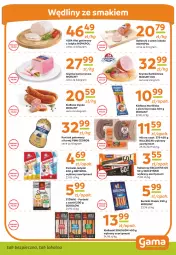 Gazetka promocyjna Gama - Gazetka Gama - Gazetka - ważna od 20.07 do 20.07.2024 - strona 3 - produkty: Piec, Kurczak, Sok, Ser, Gra, Sokołów, Kurczak gotowany, Parówki, Parówki z szynki, Szynka konserwowa, Szynka, Tarczyński, Morliny, Kabanos, Kiełbasa, Berlinki, Kiełbasa śląska