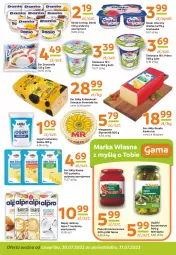 Gazetka promocyjna Gama - Gazetka Gama - Gazetka - ważna od 20.07 do 20.07.2024 - strona 6 - produkty: Jogurt naturalny, Deser mleczny, Ser, Gra, Ogórki konserwowe, Zott, Jogurt, Zottarella, Papryka, Napój roślinny, Serek, Margaryna, Danio, Deser, Słynne, Gouda, Alpro, Napój