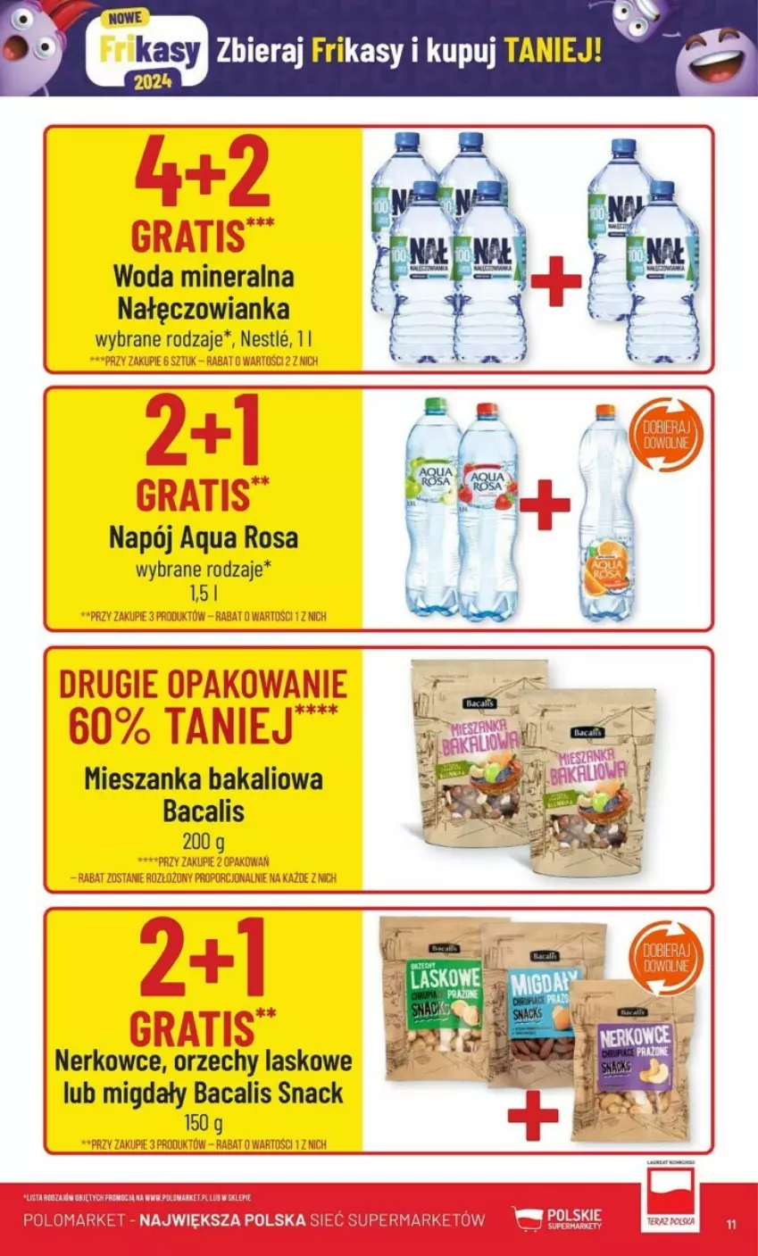 Gazetka promocyjna PoloMarket - ważna 14.02 do 20.02.2024 - strona 3 - produkty: Mieszanka bakaliowa, Migdały, Nałęczowianka, Napój