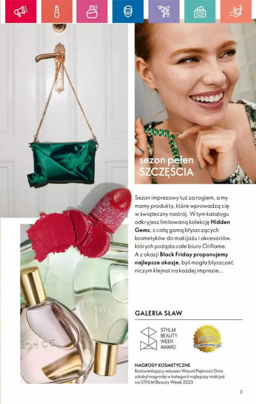 Gazetka promocyjna Oriflame - ważna 10.11 do 30.11.2024 - strona 104 - produkty: Biuro, Klej, Lack, Makijaż, Oriflame, Tusz