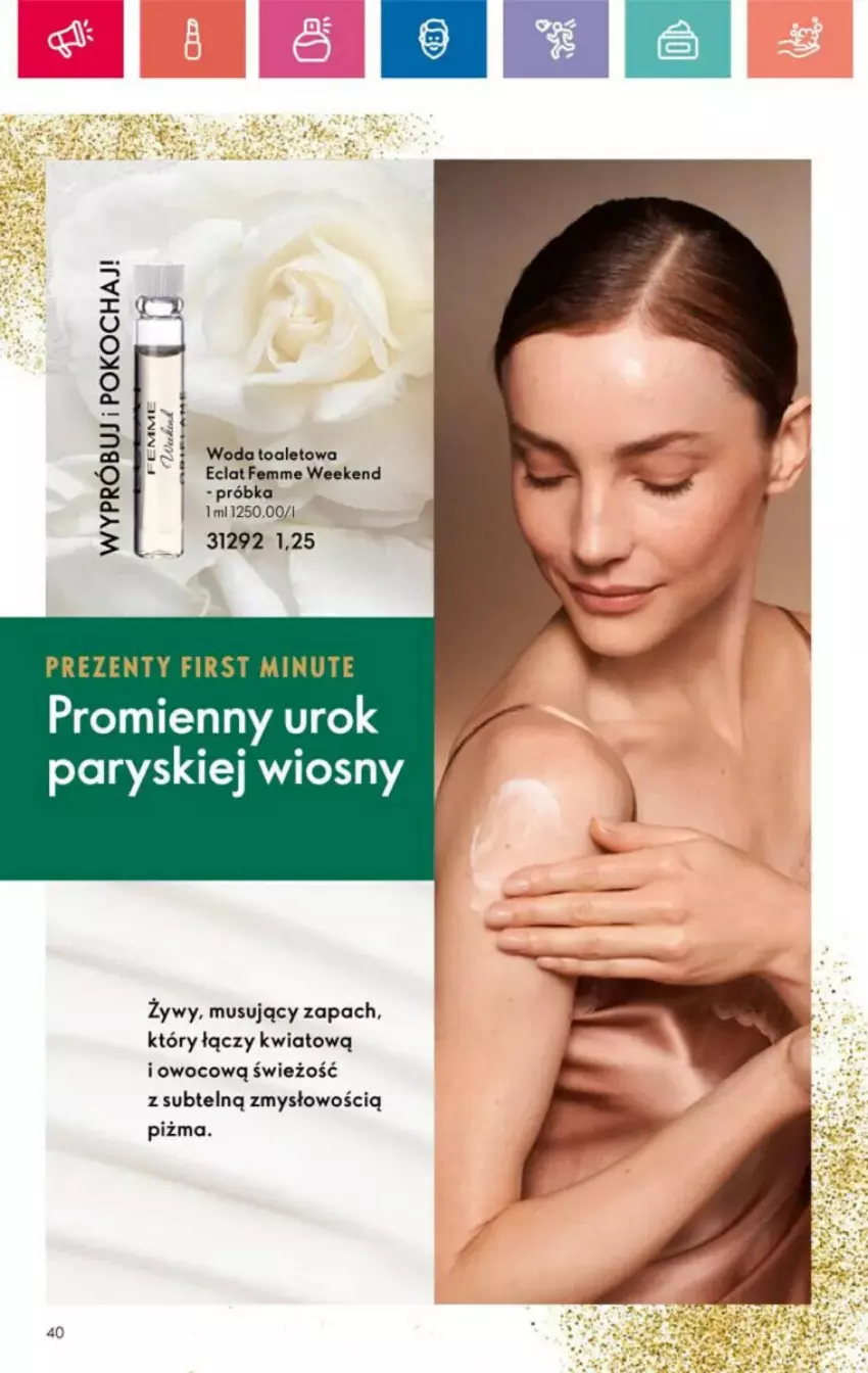 Gazetka promocyjna Oriflame - ważna 10.11 do 30.11.2024 - strona 116 - produkty: Eclat, Koc, Mus, Woda, Woda toaletowa