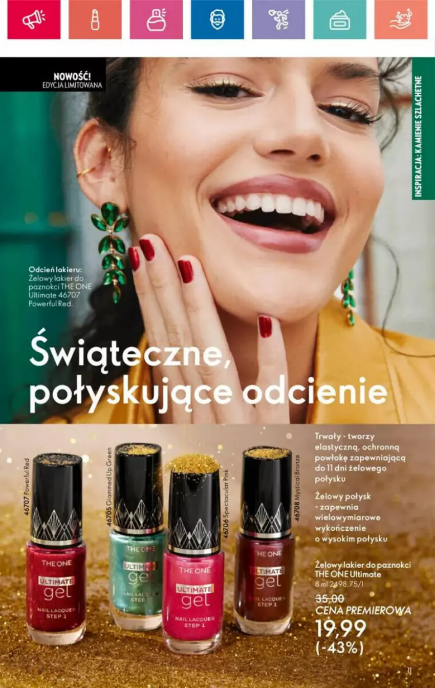 Gazetka promocyjna Oriflame - ważna 10.11 do 30.11.2024 - strona 13 - produkty: Cień, Lakier