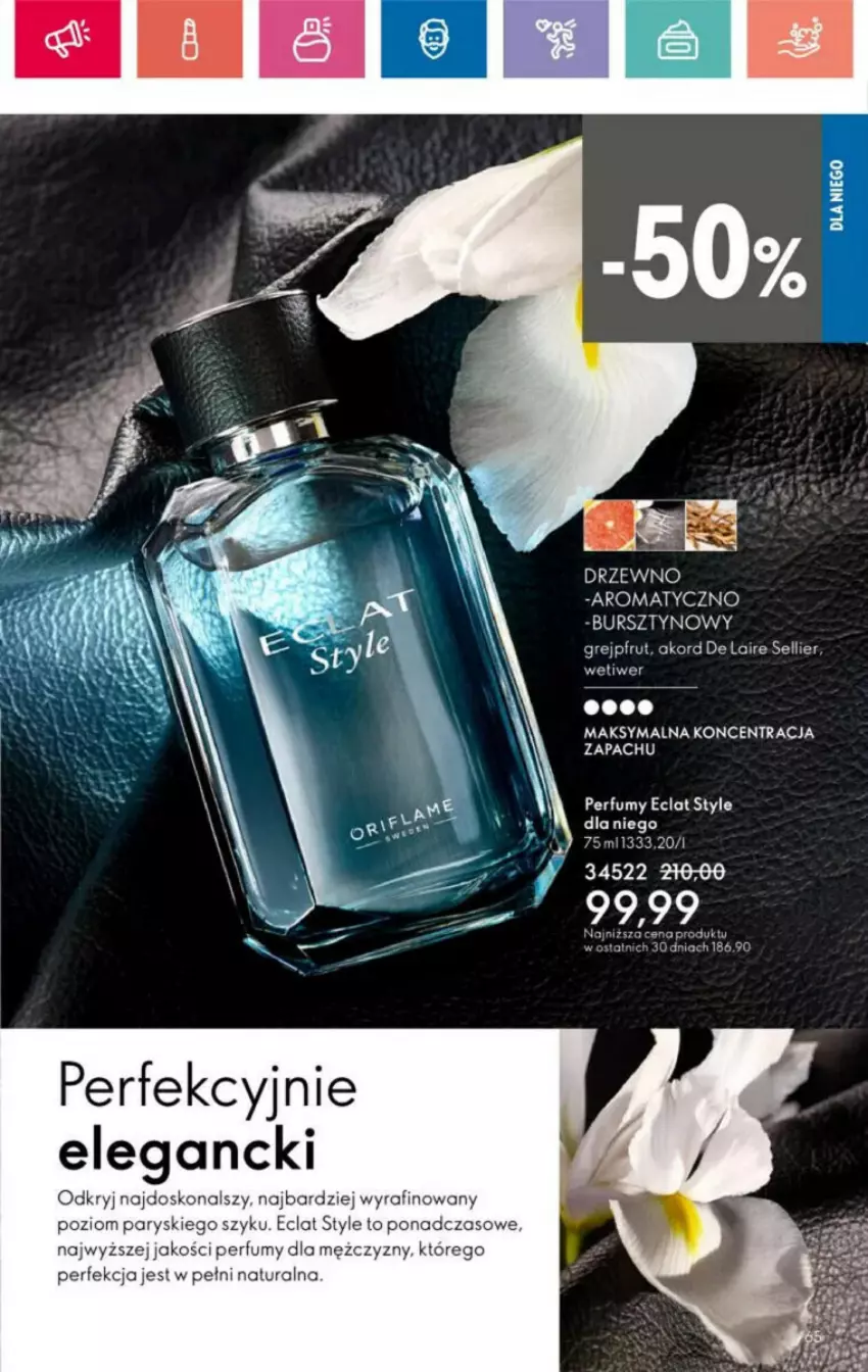 Gazetka promocyjna Oriflame - ważna 10.11 do 30.11.2024 - strona 143 - produkty: Bursztyn, Eclat, Grejpfrut, Perfum