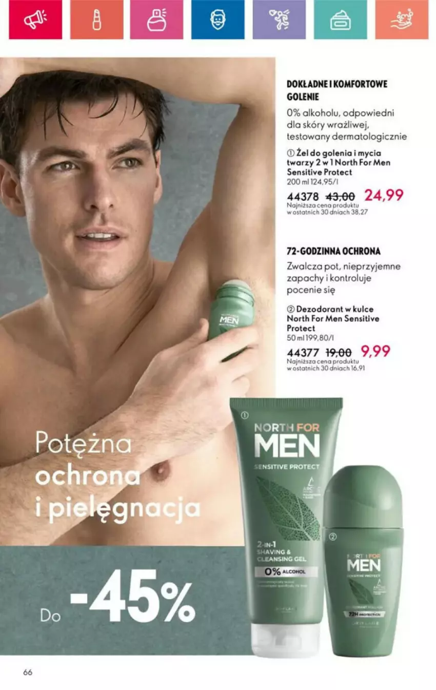 Gazetka promocyjna Oriflame - ważna 10.11 do 30.11.2024 - strona 144 - produkty: Dezodorant, North for Men