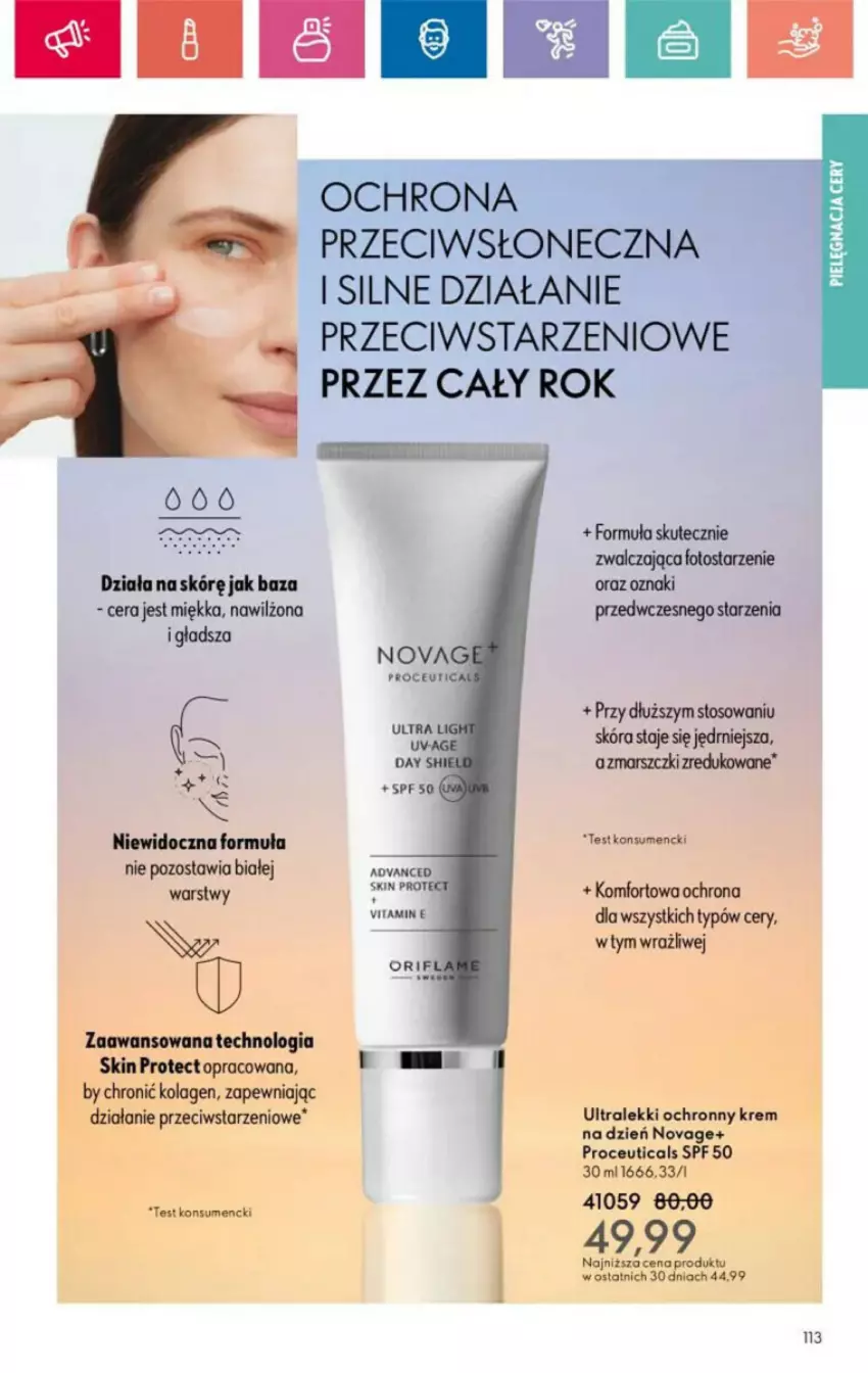 Gazetka promocyjna Oriflame - ważna 10.11 do 30.11.2024 - strona 17 - produkty: Kolagen, Krem na dzień, Mars, NovAge, Ochronny krem