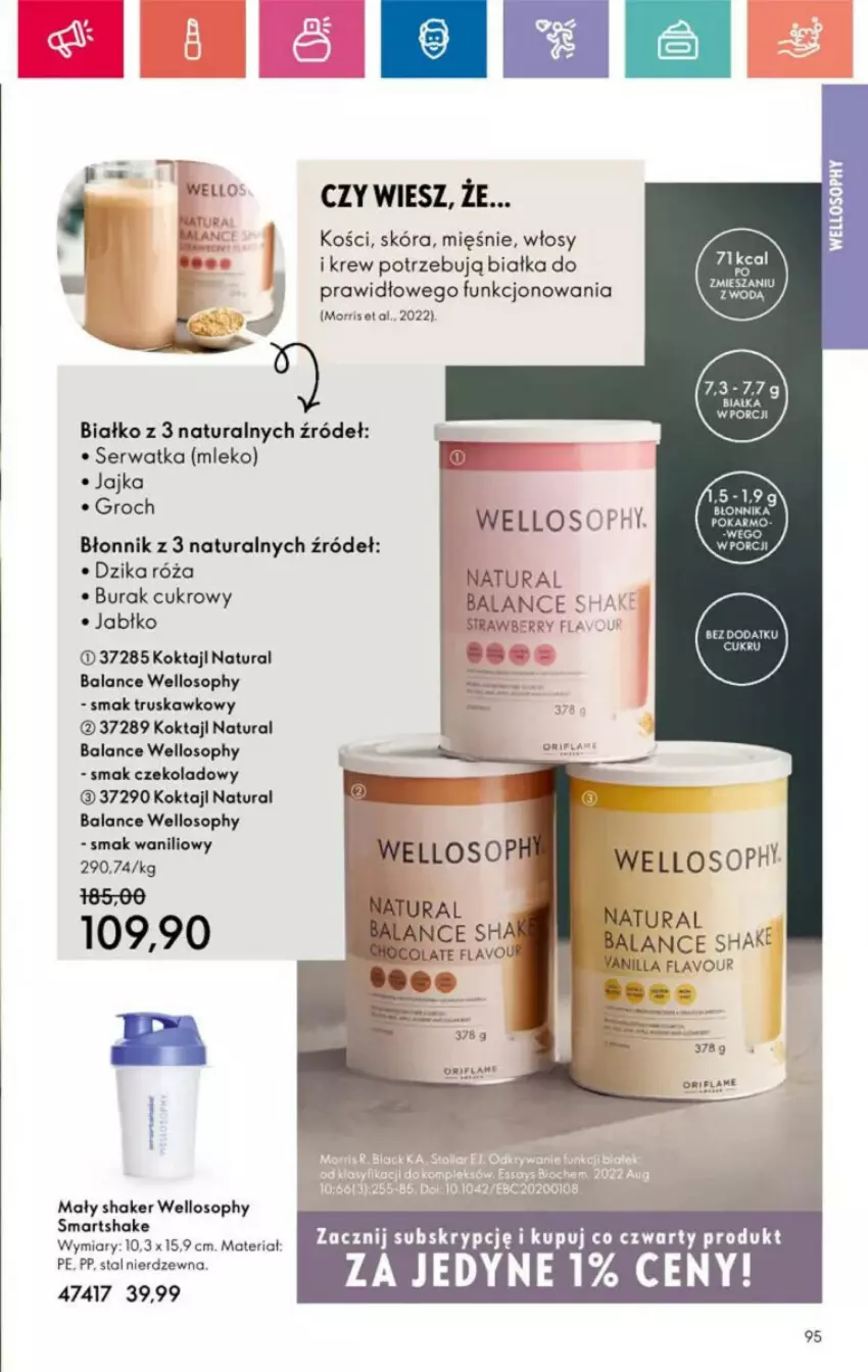 Gazetka promocyjna Oriflame - ważna 10.11 do 30.11.2024 - strona 176 - produkty: BIC, Dzika róża, Fa, Groch, Mleko, Róża, Ser