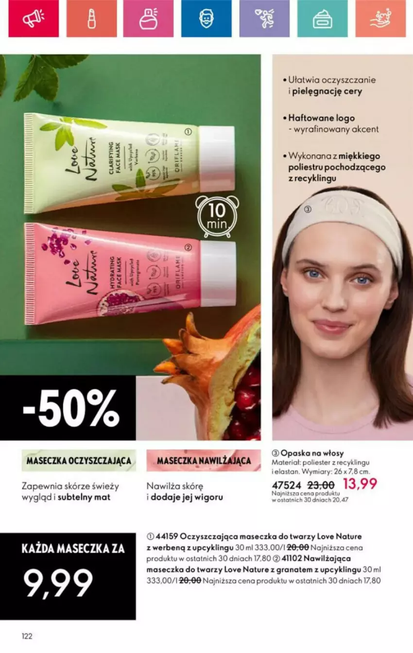 Gazetka promocyjna Oriflame - ważna 10.11 do 30.11.2024 - strona 27 - produkty: Fa, Gra, Granat, Gry, Love Nature, Opaska