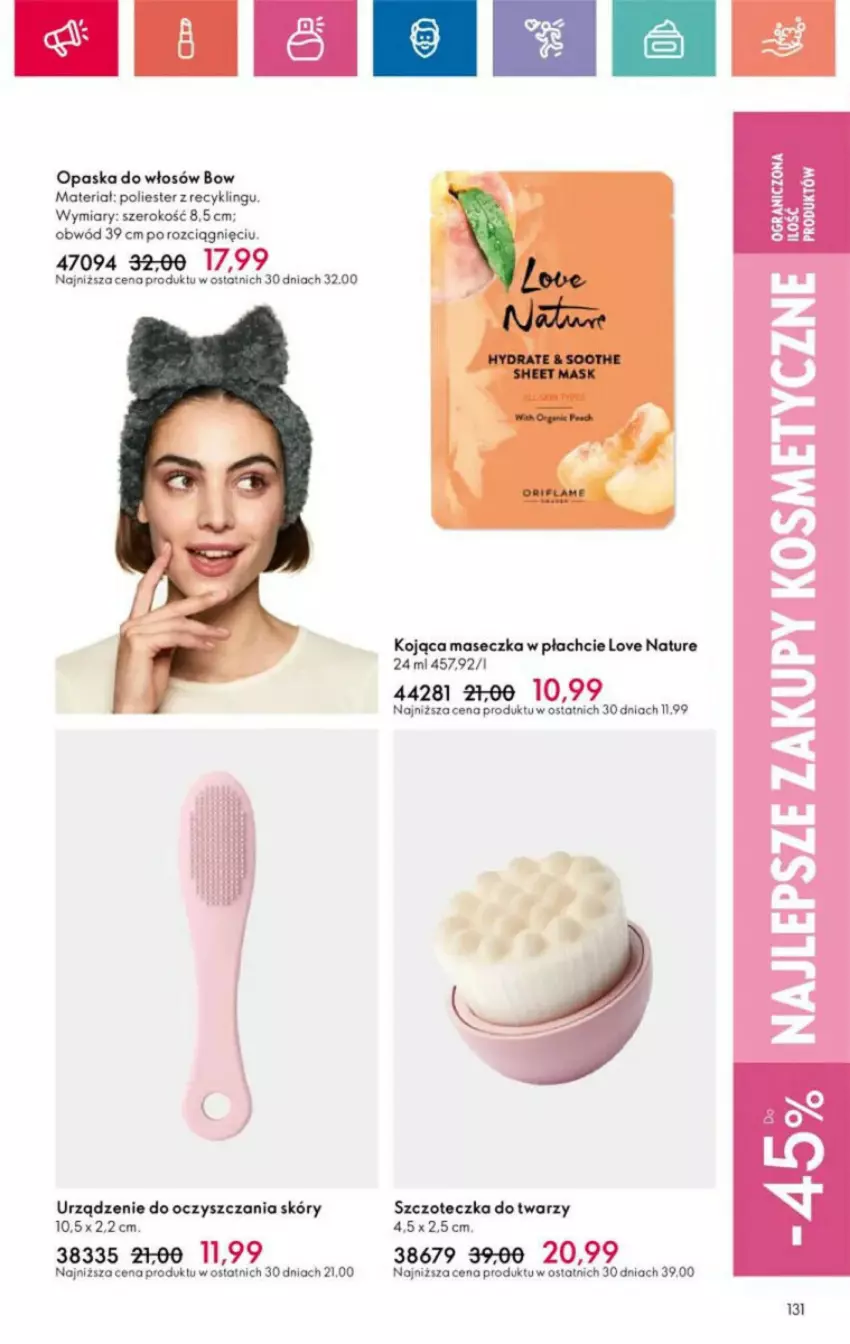 Gazetka promocyjna Oriflame - ważna 10.11 do 30.11.2024 - strona 37 - produkty: Opaska, Opaska do włosów, Oriflame, Szczoteczka