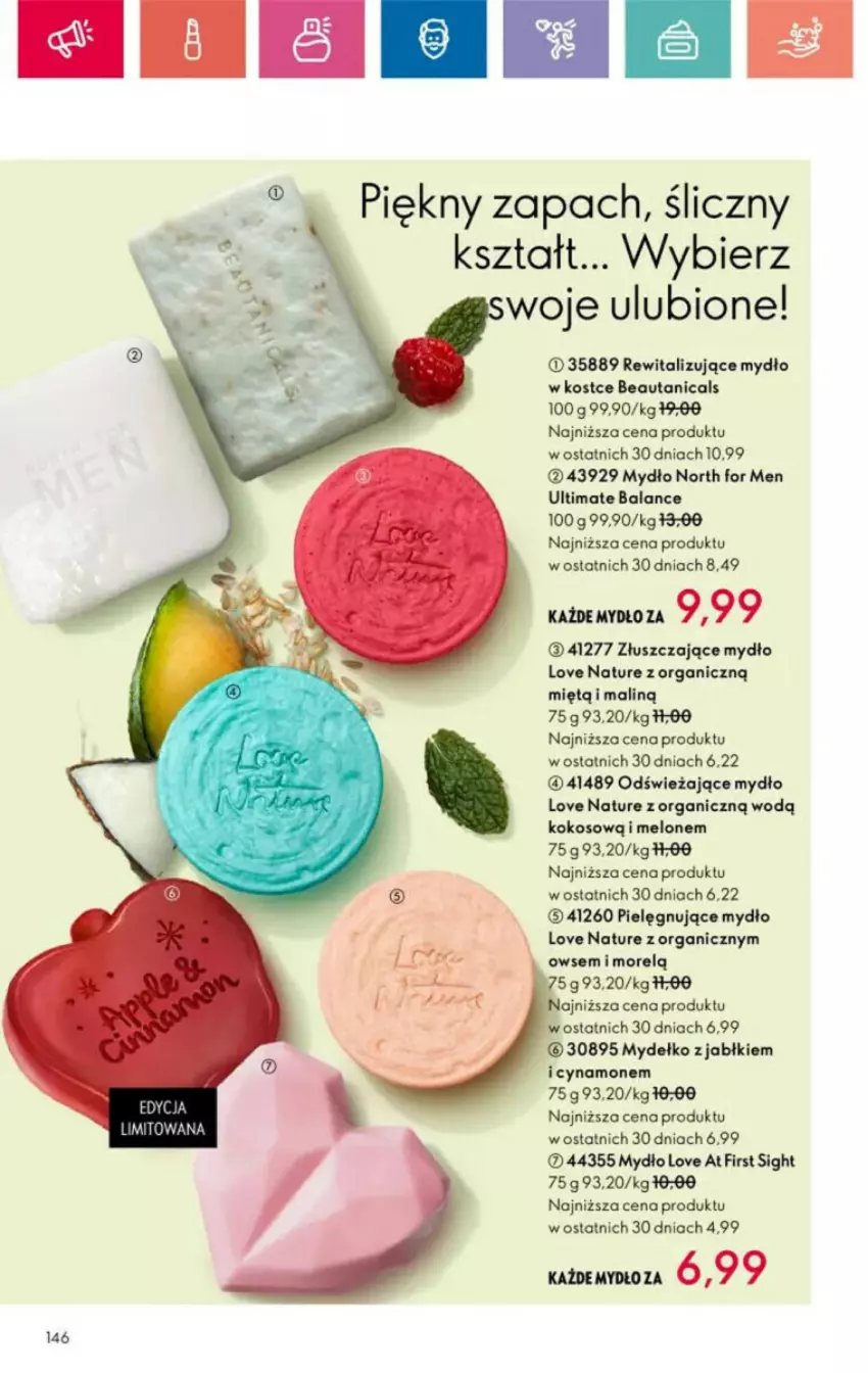 Gazetka promocyjna Oriflame - ważna 10.11 do 30.11.2024 - strona 53 - produkty: Kokos, Love Nature, Melon, Mydło