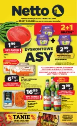 Gazetka promocyjna Netto - Artykuły spożywcze - Gazetka - ważna od 07.06 do 07.06.2023 - strona 1 - produkty: Piwa, Piwo, Ser, Gra, Jaja, Kosz, Arbuz, Grill, Milka, Kokos