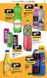 Gazetka promocyjna Netto - Artykuły spożywcze - Gazetka - ważna od 07.06 do 07.06.2023 - strona 11 - produkty: Sok, Mus, Napój energetyczny, Pepsi max, Mirinda, Lack, Pepsi, Napój izotoniczny, Tymbark, Szyna, Oshee, Woda mineralna, Arbuz, Woda, Napój, Hortex